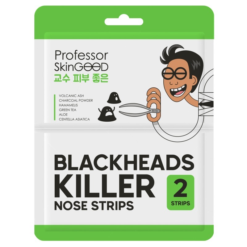 фото Professor skingood полоски для носа blackheads killer 2шт