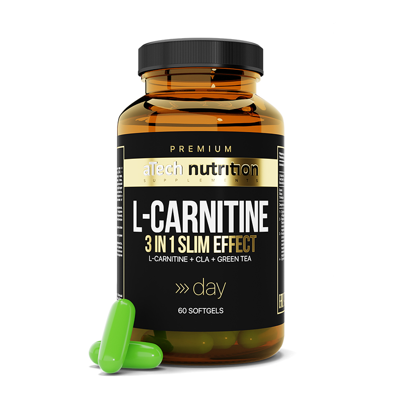 L-Carnitine aTech Nutrition Premium 3in1 Slim effect 60 капсул 690₽