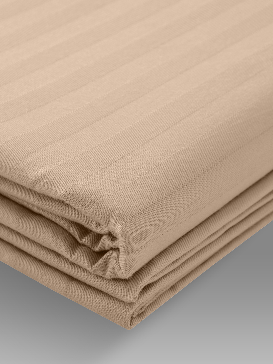 

Простыня на резинке Verossa Stripe Bronze 2-спальная бязь фиолетовая