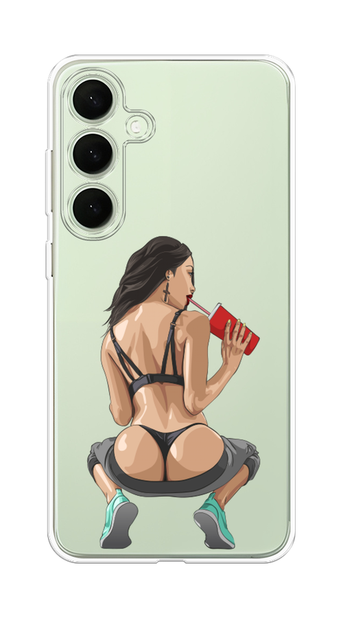 

Чехол на Samsung Galaxy S25 Plus Сочные булочки, Бежевый;красный;черный, 2110450-1