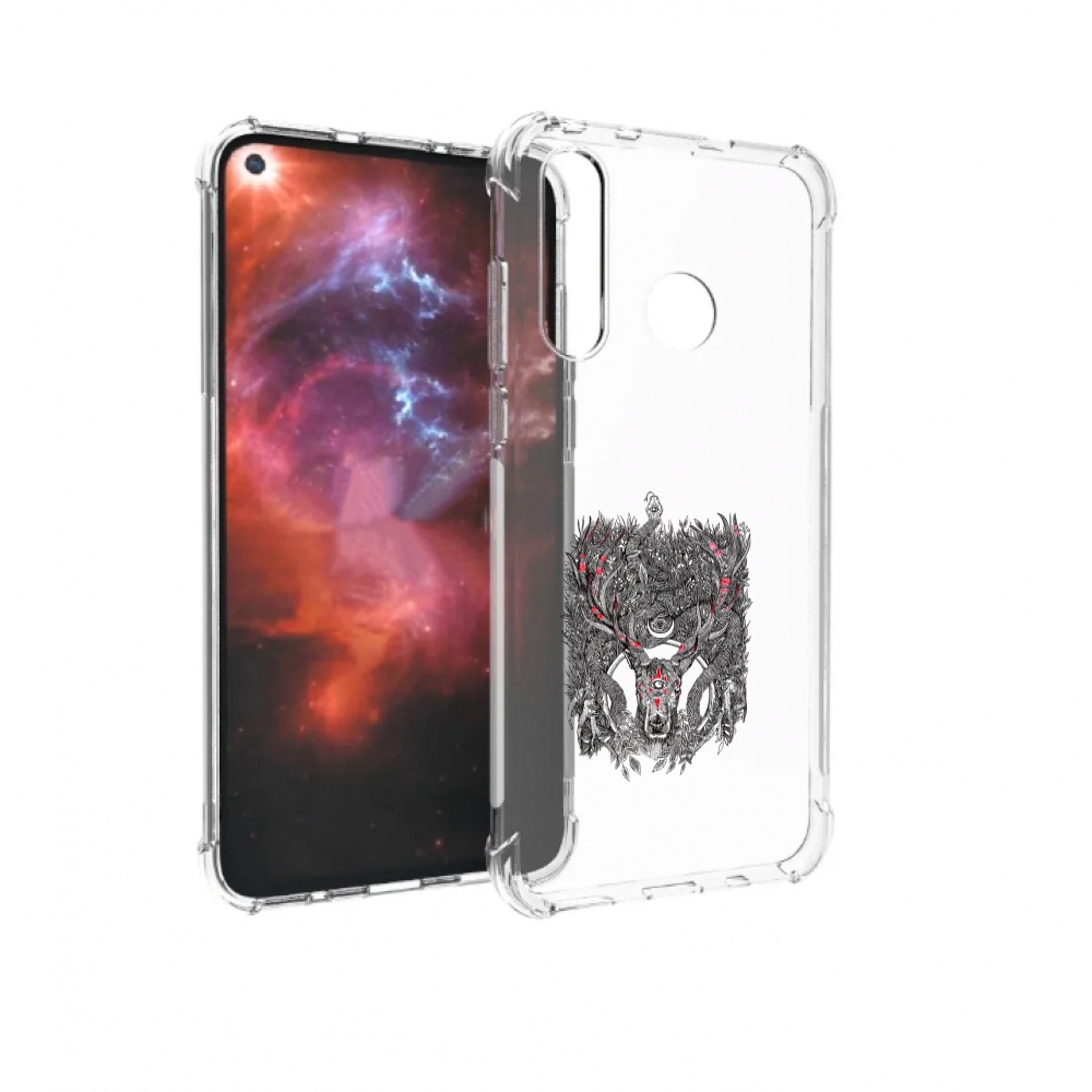 

Чехол бампер MyPads Дизайнерские_676 для Huawei Nova 4 противоуд, Прозрачный, Tocco