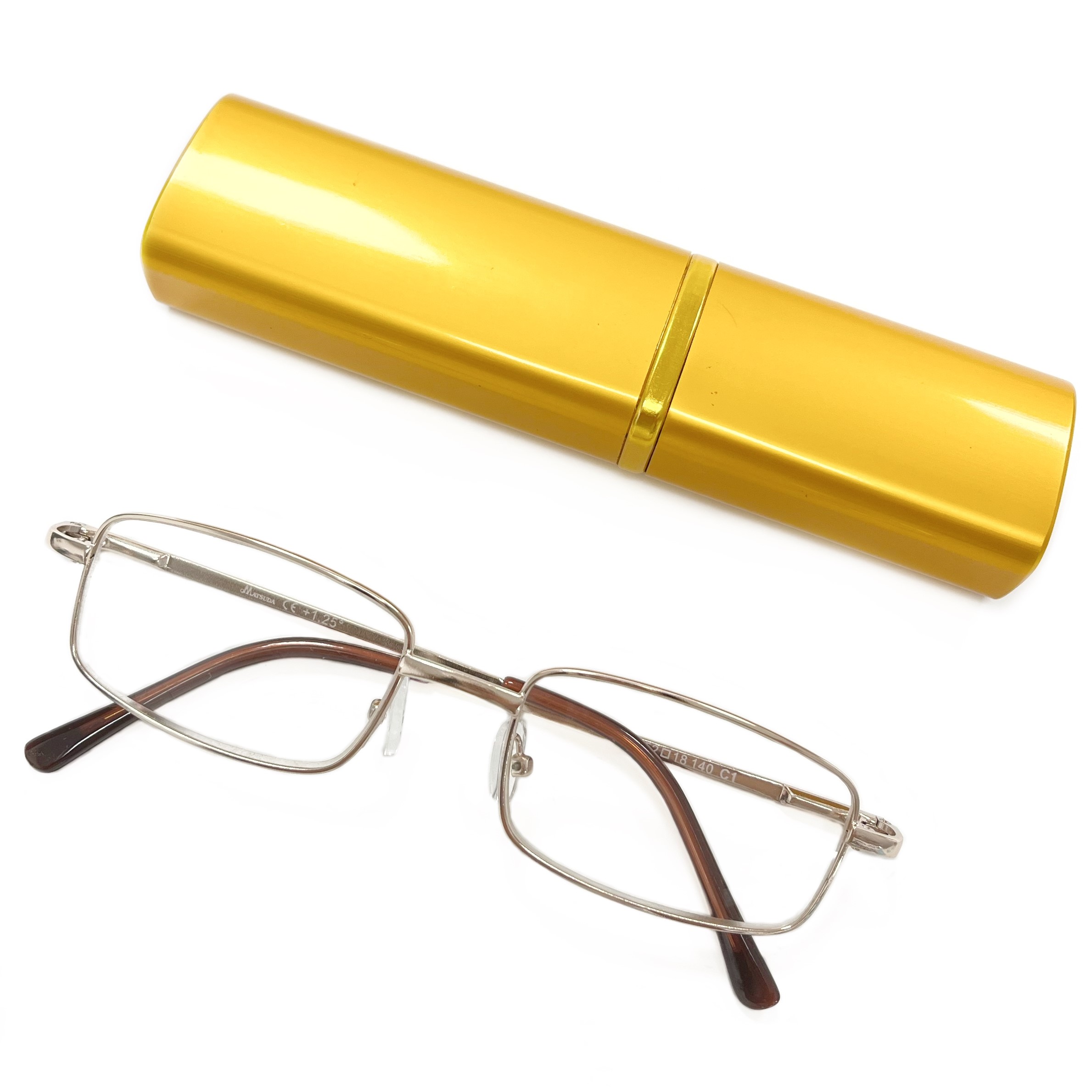 Купить Готовые очки Fabia Monti в тубусе для чтения, корригирующие +1.0