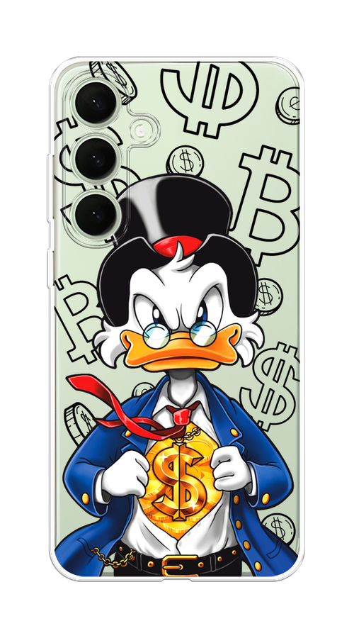 

Чехол на Samsung Galaxy S25 Plus Scrooge Goldman, Черный;белый;синий, 2110450-1