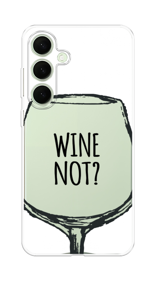 

Чехол на Samsung Galaxy S25 Plus Wine not white, Белый, 2110450-1