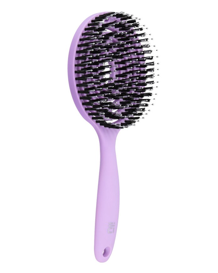 Расческа Tools For Beauty Lollipop Candy Detangling Brush вентилируемая фиолетовая расческа moroccanoil ceramic ionic brush 45 мм