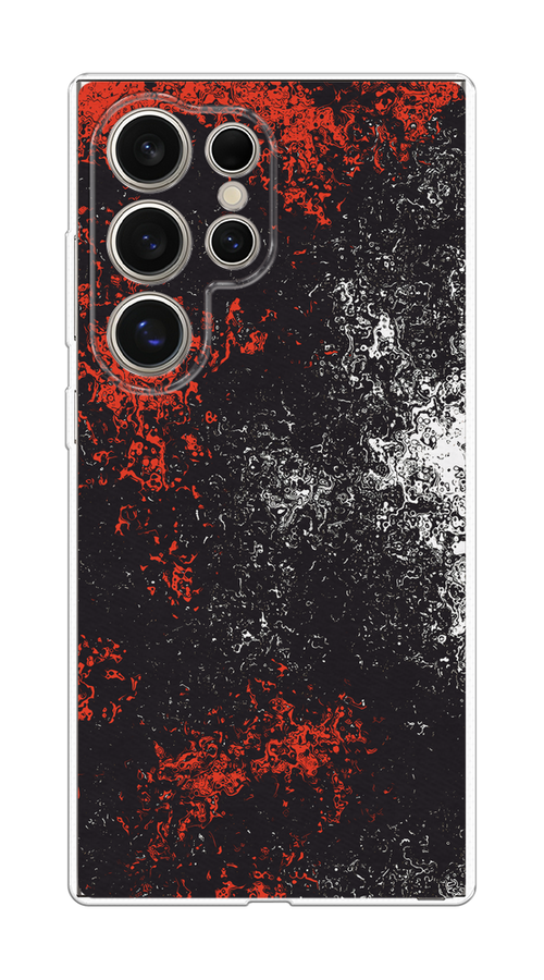 

Чехол на Samsung Galaxy S25 Ultra Монотипия, Красный;черный;белый, 2110550-1