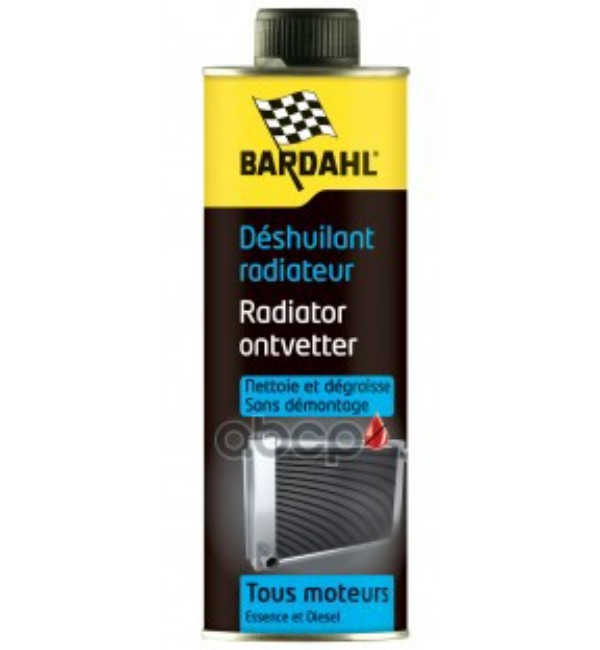 

Присадка в систему охлаждения BARDAHL 4020 Radiator Oil Remover 300 ml