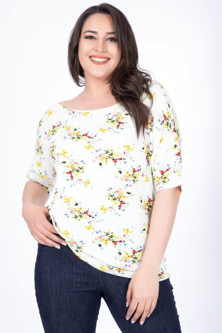

Футболка женская My Line Moda 562 разноцветная M, Разноцветный, 562