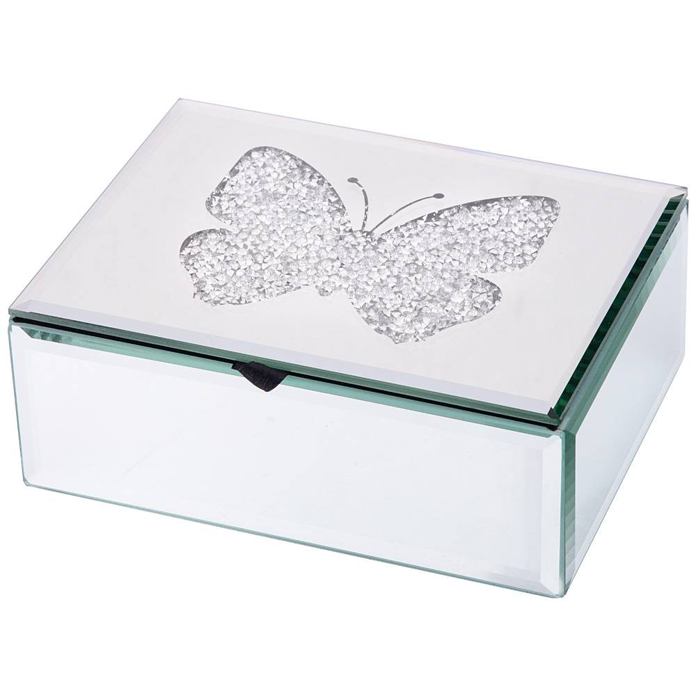 

Шкатулка Lefard Butterfly 16х12х6 см, Белый