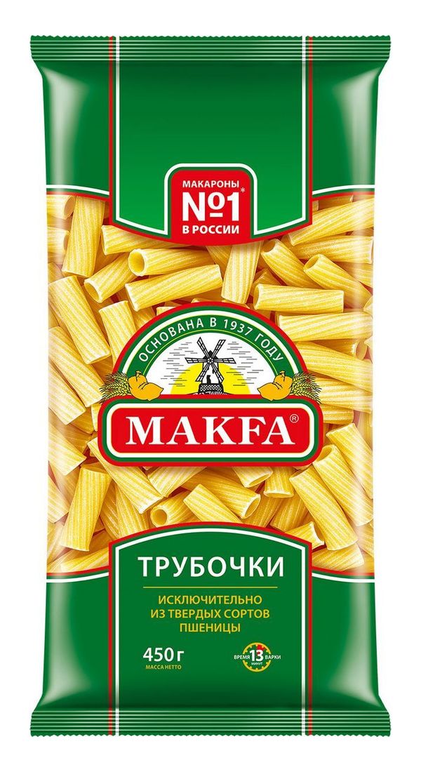 

Макаронные изделия Makfa Трубочки Пикколлети 450 г