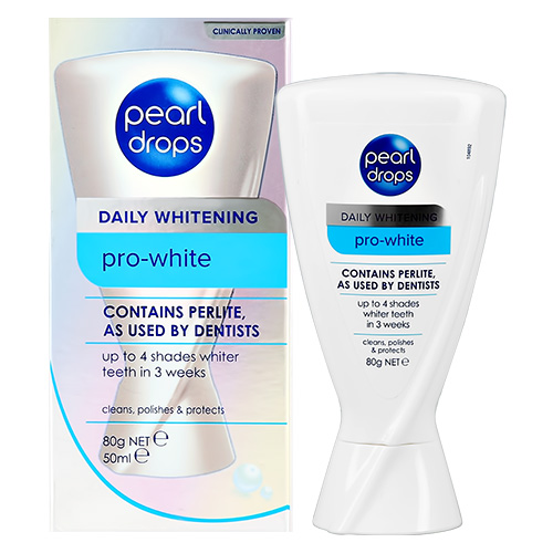Паста зубная PEARL DROPS PRO-WHITE отбеливающая 50 мл