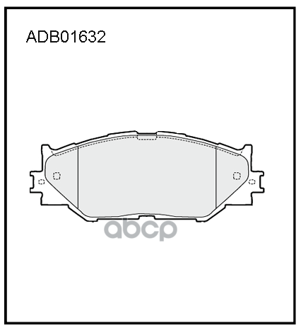 

Тормозные колодки ALLIED NIPPON ADB01632