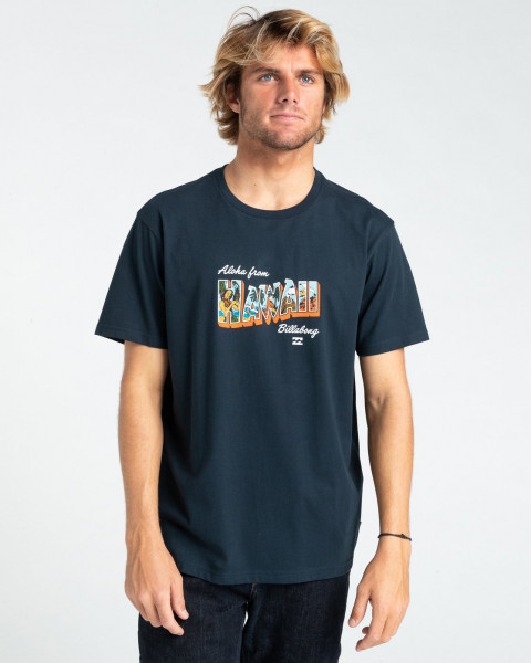 

Футболка мужская Billabong W1SS56-BIP1 синяя S, W1SS56-BIP1