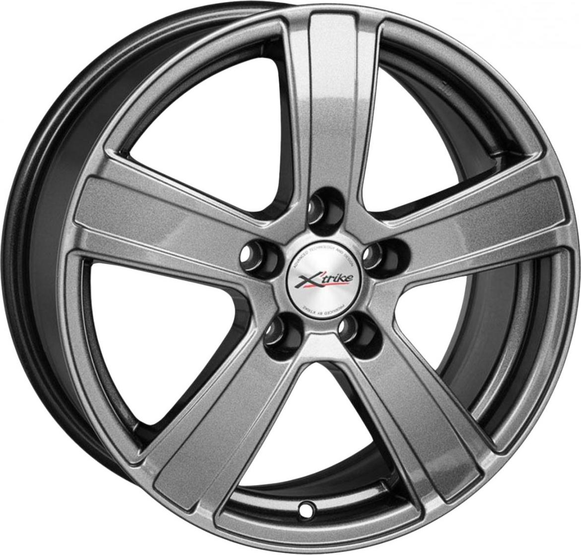 

Колесный диск X'trike X-108 7,0\R16 5*100 ET38 d67,1 HSB [14500SX], Серебристый