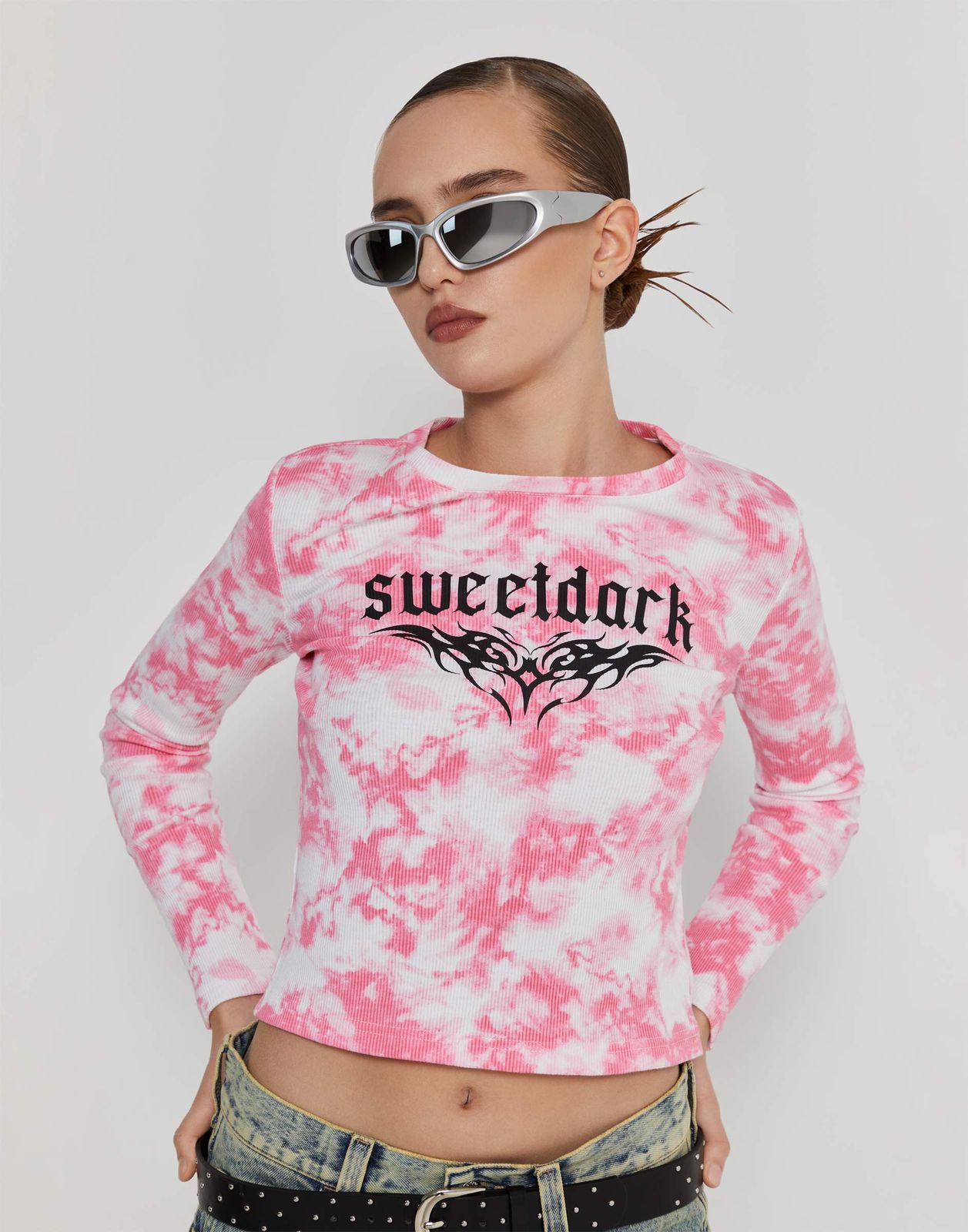 

Лонгслив детский Gloria Jeans GKT022462, розовый, 158, GKT022462