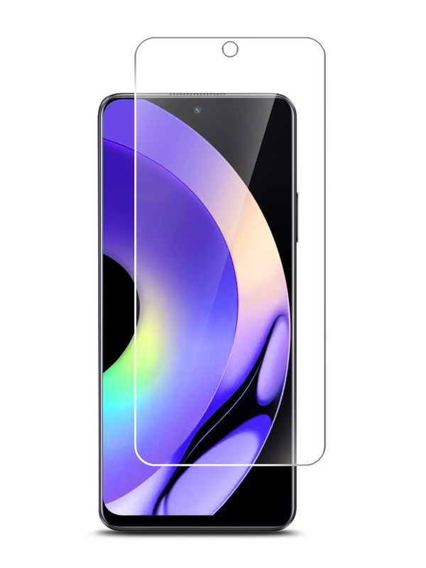 

Защитное стекло для Realme 10 Pro гибридное прозрачное, Realme 10 Pro