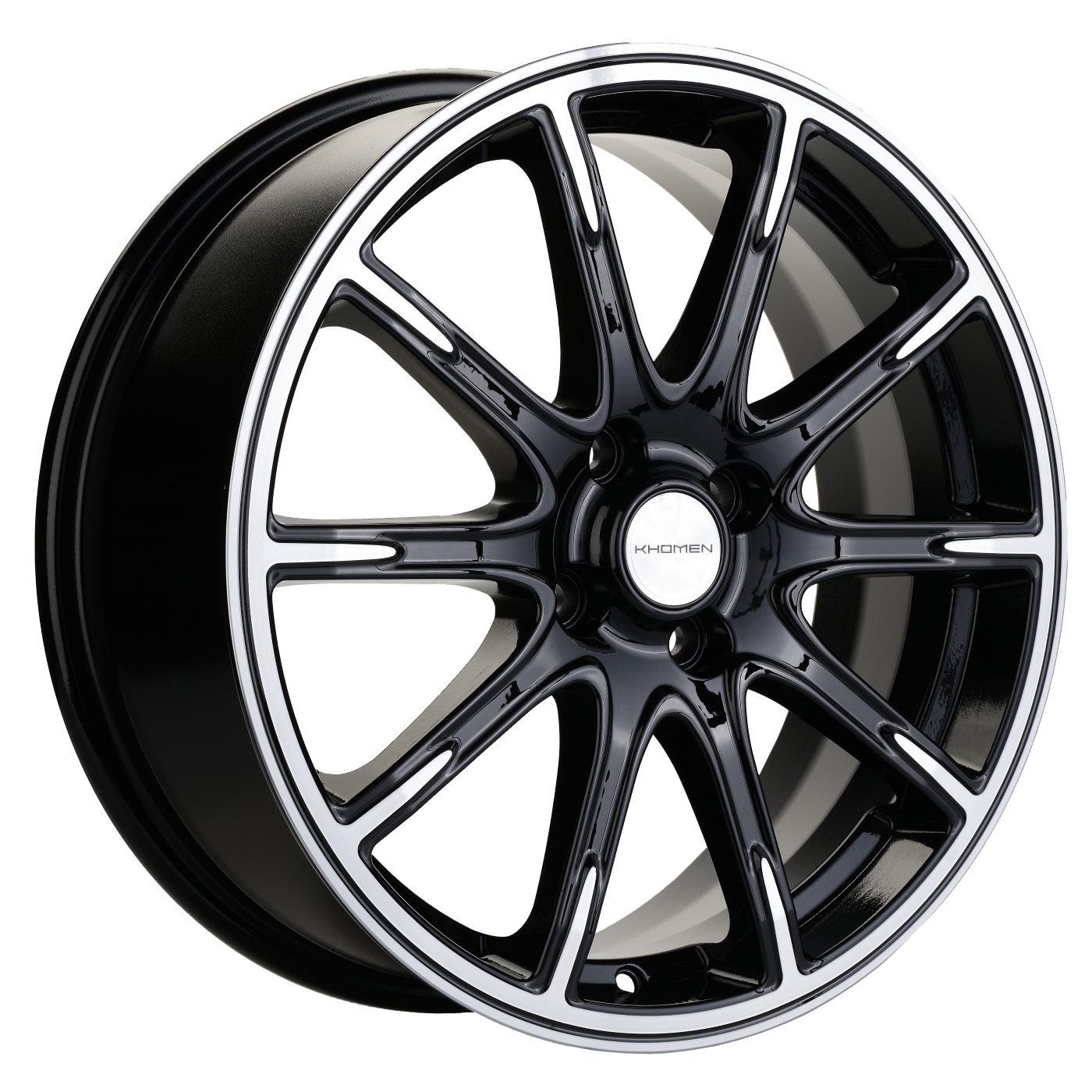 

Колесный диск Khomen Wheels KHW1507 6x15/5x105 D56.6 ET39 Black-FP