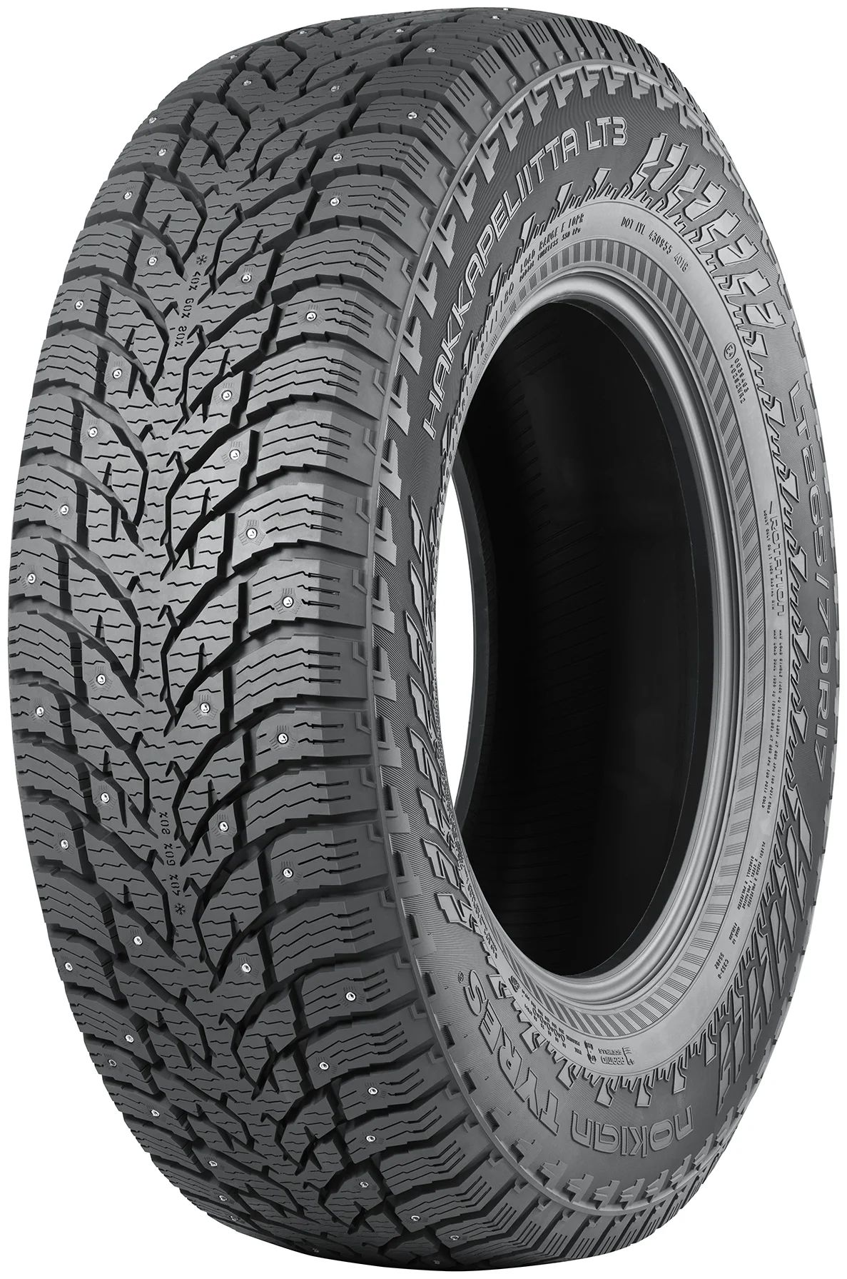 

Шина зимняя Nokian Tyres Hakkapeliitta LT3 245/70 R17 119/116Q шип