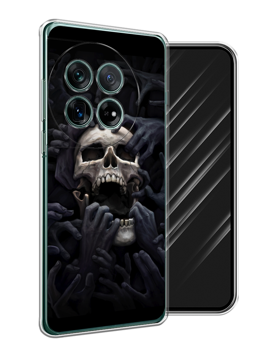 

Чехол Awog на OnePlus 12 "Череп 29", Черный;серый, 154450-1