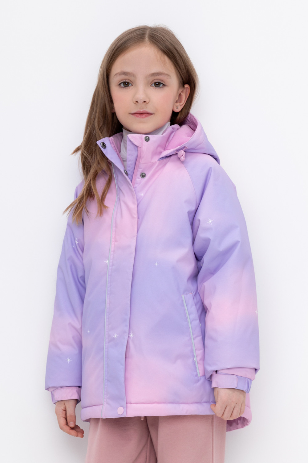

Куртка детская CROCKID 2 G JKT 006(2)2 розовый;сиреневый, 146, 2 G JKT 006(2).2