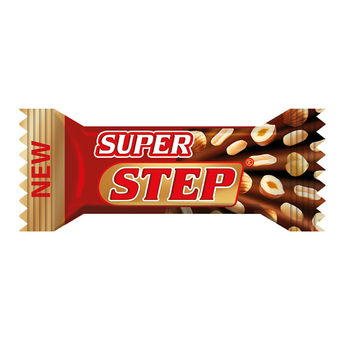 Шоколадные конфеты Степ Super Step с арахисом