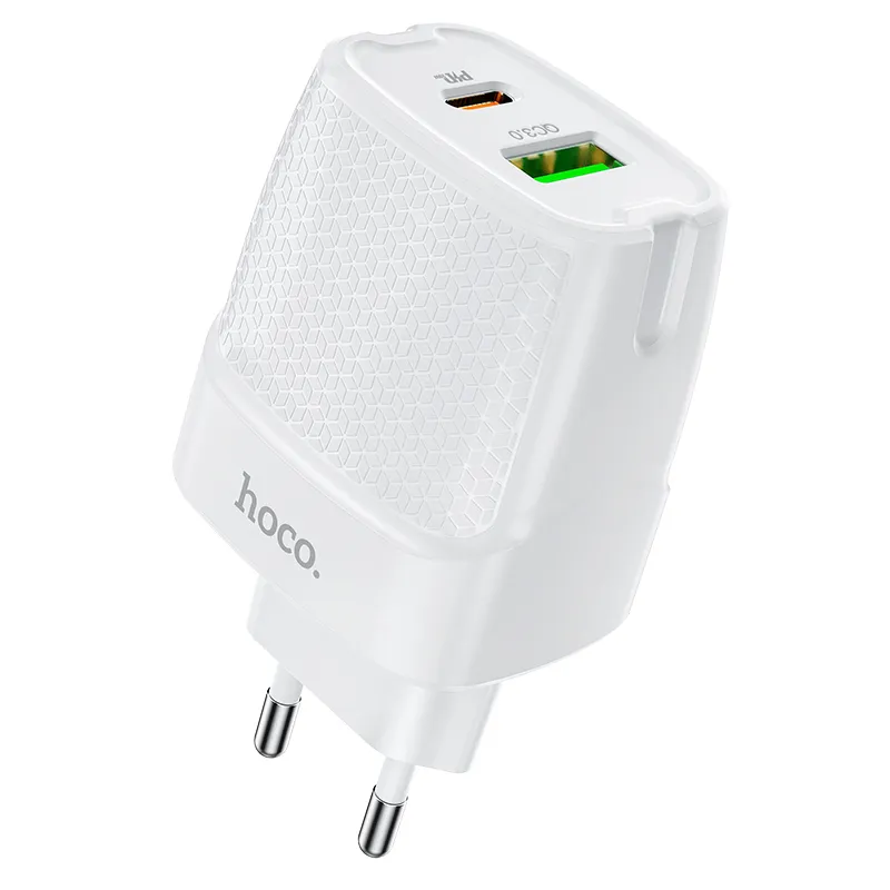

Сетевое зарядное устройство Hoco C85A отсутствует 1xUSB Type-C 2 А белый, C85A