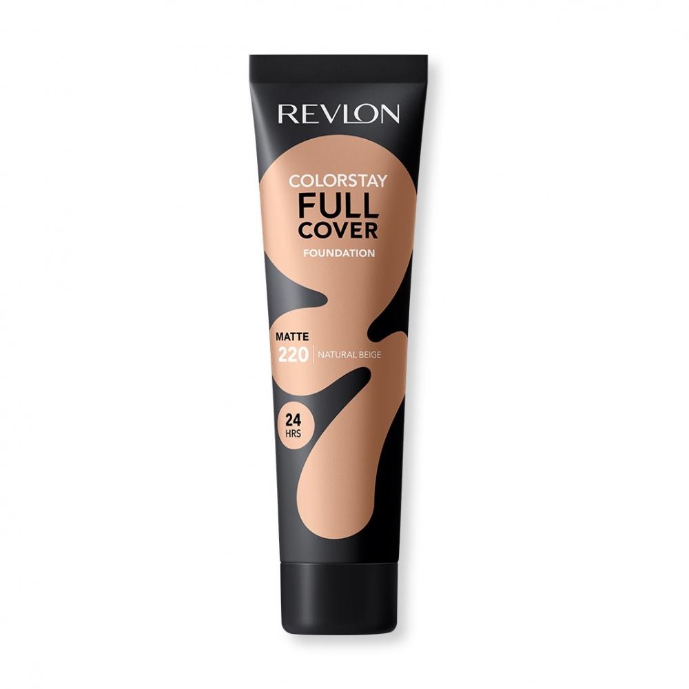 фото Тональная основа revlon colorstay full cover foundation тон natural beige 220