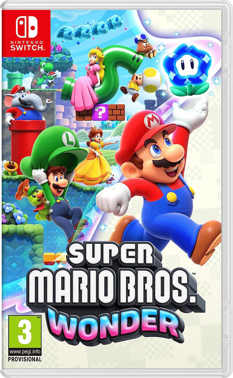 Игра Super Mario Bros. Wonder (Nintendo Switch, полностью на русском языке)