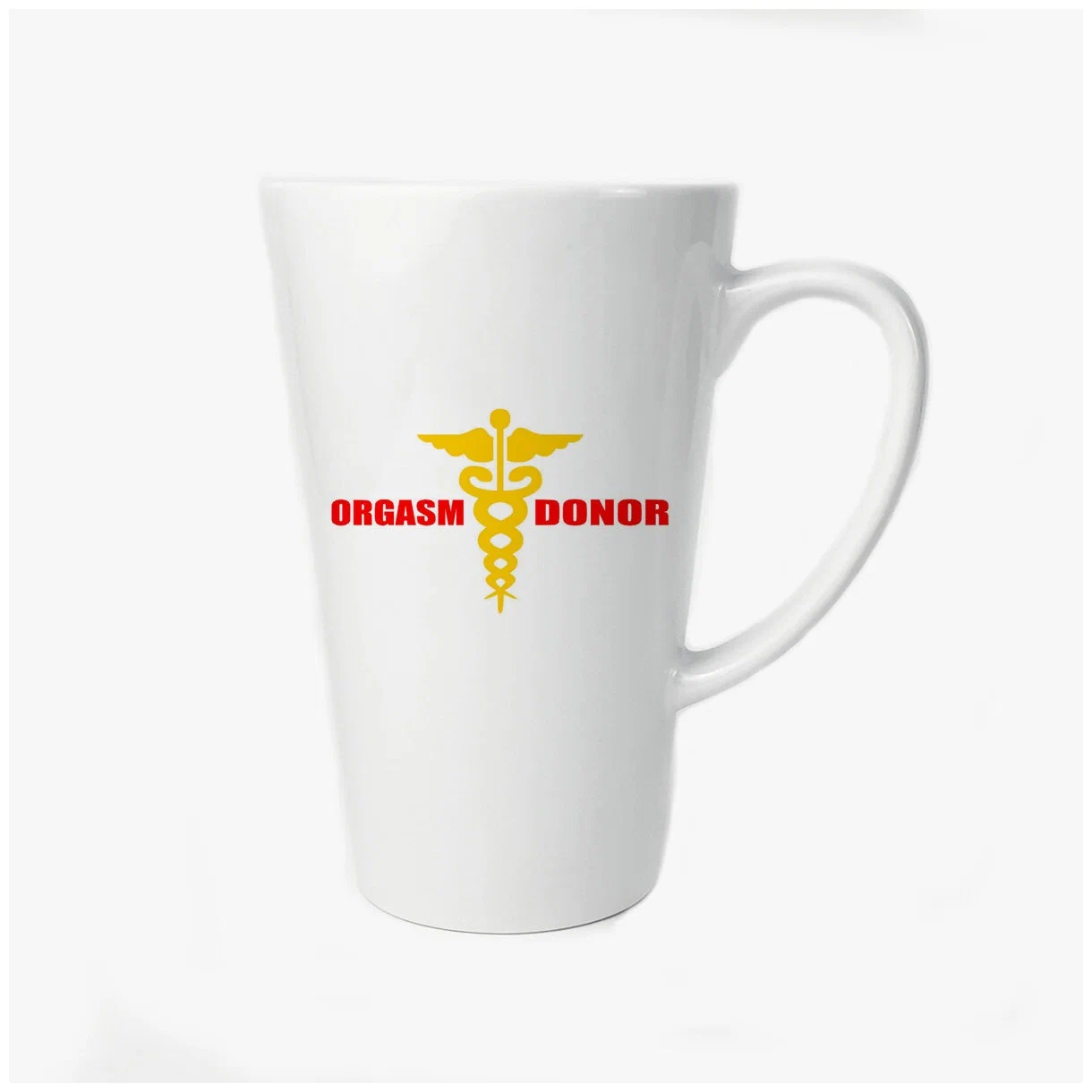 

Конусная кружка CoolPodarok Orgazm donor
