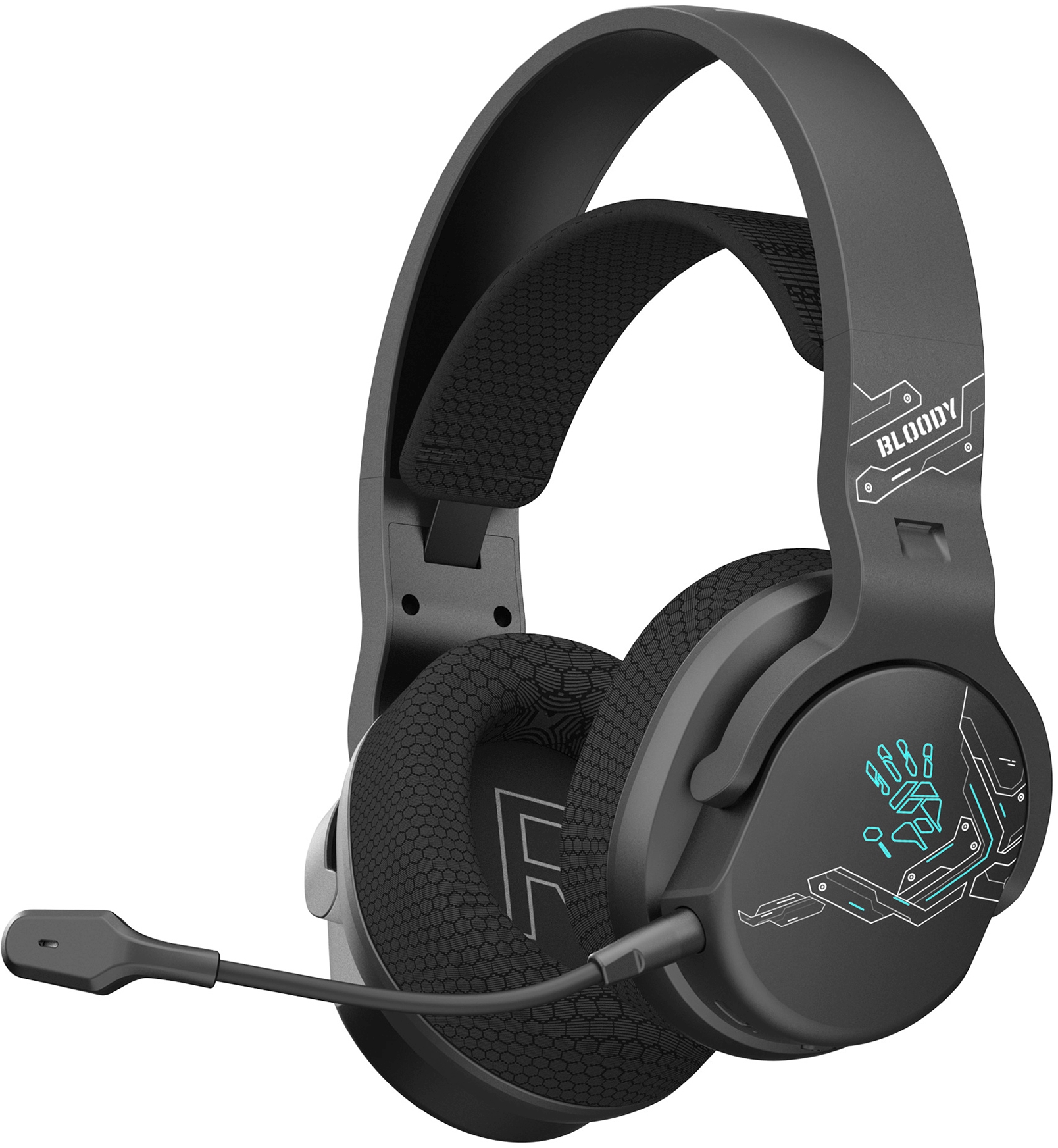 

Наушники для компьютера A4TECH Bloody GR370 black, Bloody GR370 black