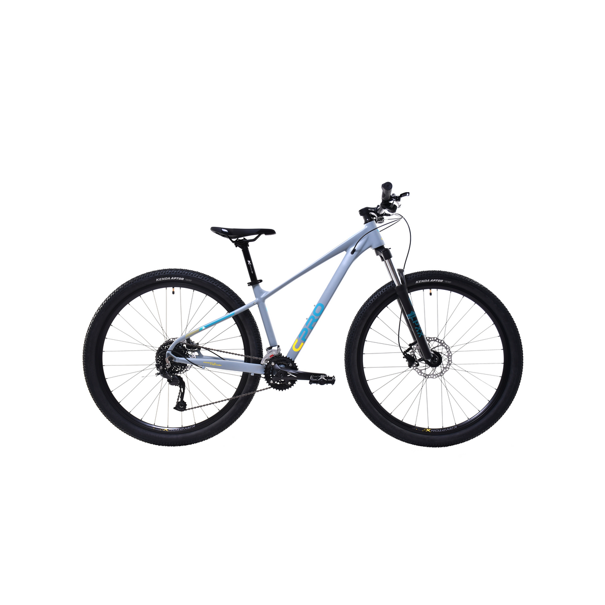 Велосипед CAPRIOLO MTB AL PHA 9.4 29'' 2 X 9, ALU 17'' серый 2024