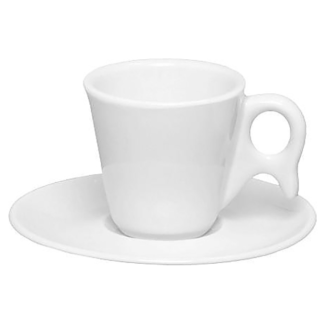 OXFORD Пара кофейная Genova (чашка 75мл и блюдце 12см) Oxford M07K/M06E-9001