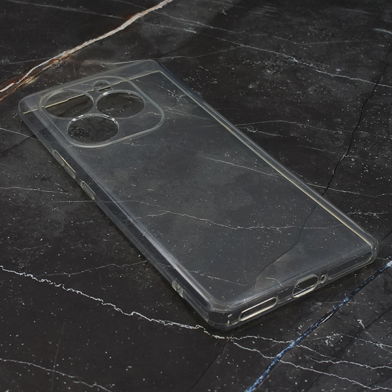 

Силиконовый чехол Jack Case Premium itel S23 Plus прозрачный