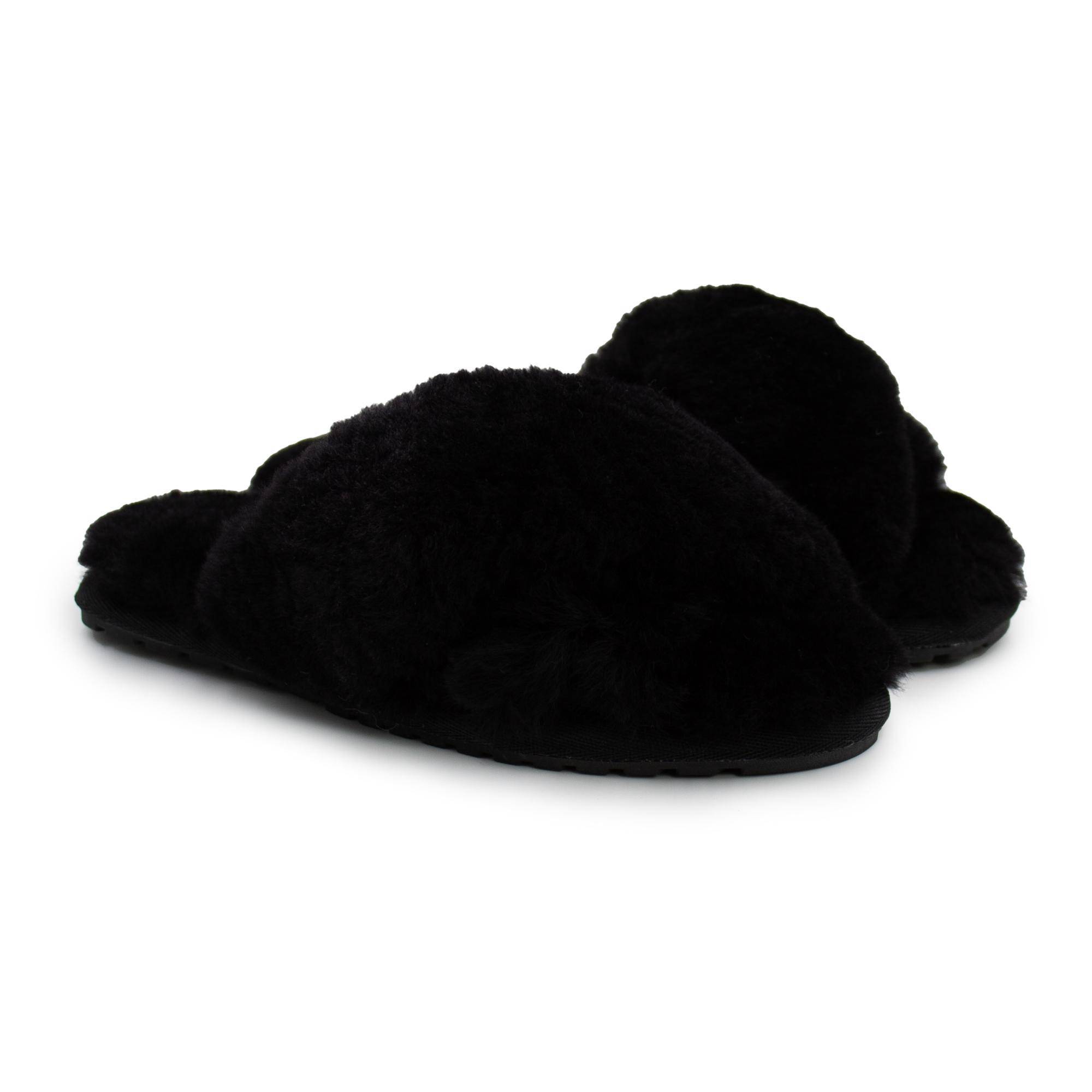 

Тапочки женские Emu Australia W11573 черные 42 EU, Черный, W11573