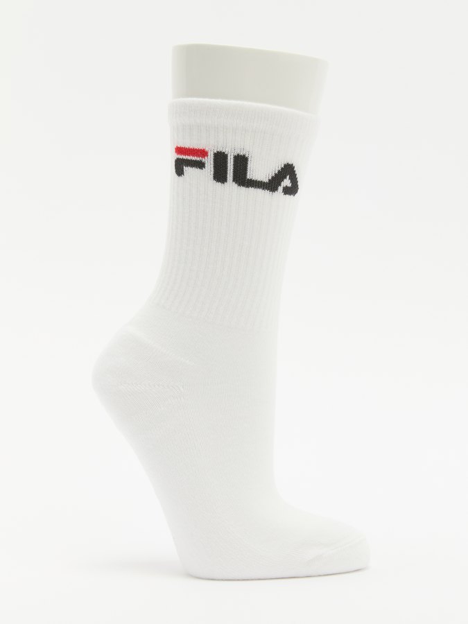 Носки унисекс FILA 126641 белые 39-42 740₽