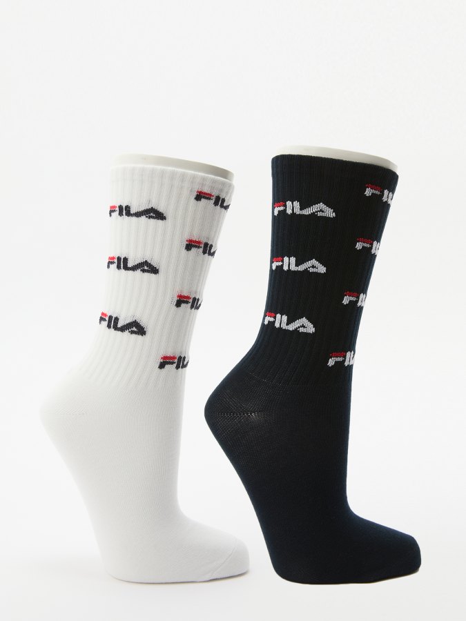 Комплект носков унисекс FILA 119593 разноцветных 35-38 610₽