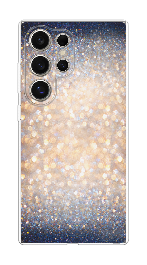 

Чехол на Samsung Galaxy S25 Ultra Мерцание рисунок, Желтый;серый, 2110550-1