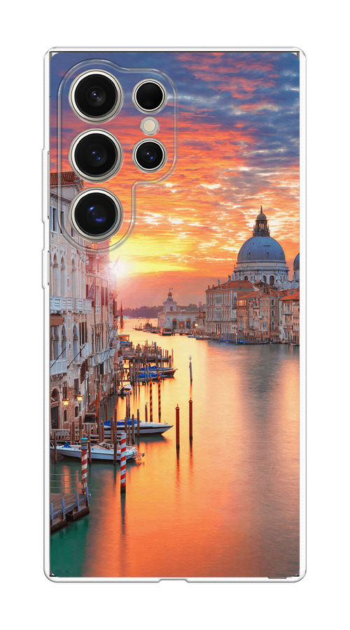 

Чехол на Samsung Galaxy S25 Ultra Восход 11, Розовый;оранжевый, 2110550-1
