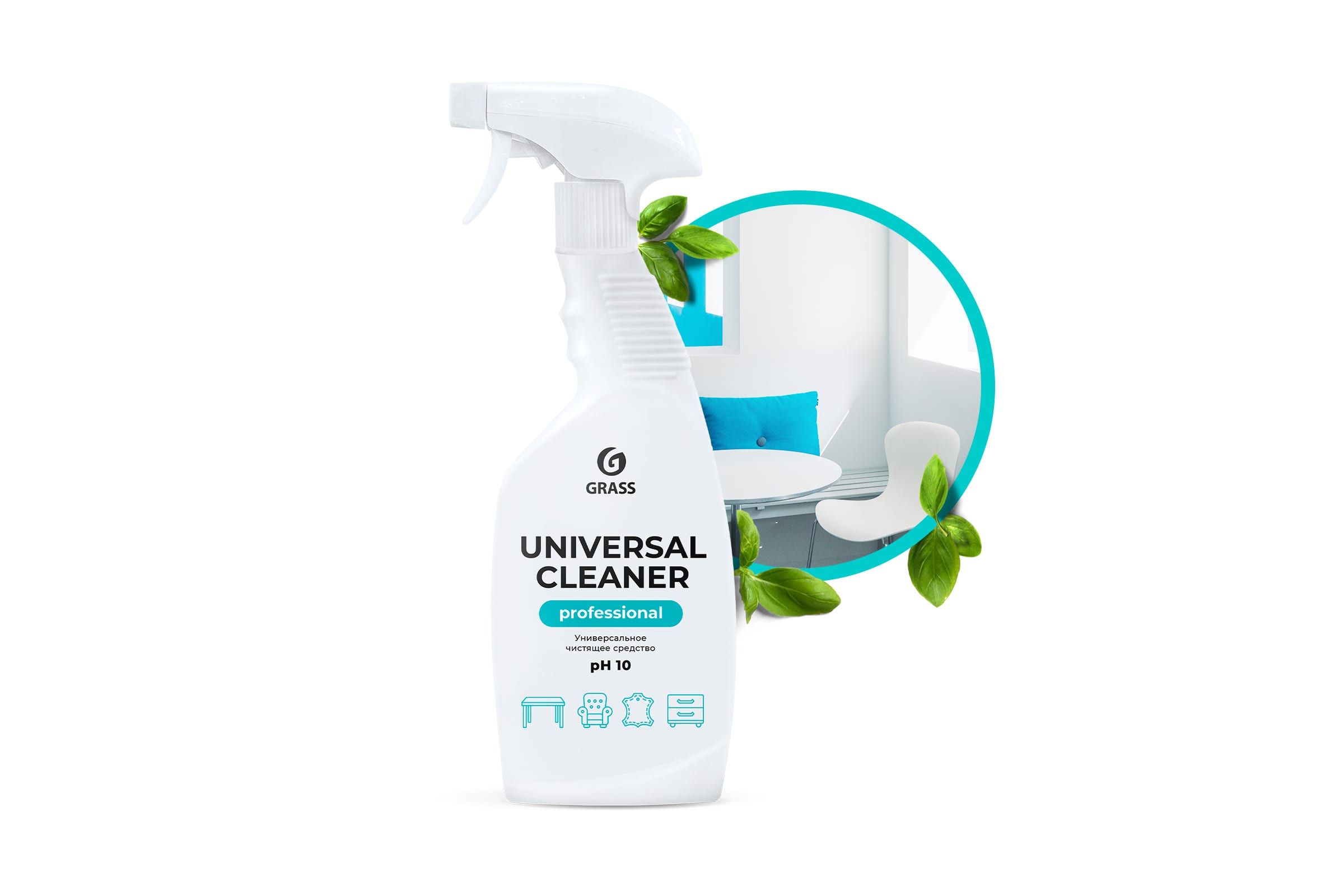 Универсальное Чистящее Средство Grass 125532 Universal-Cleaner Professional 600 мл
