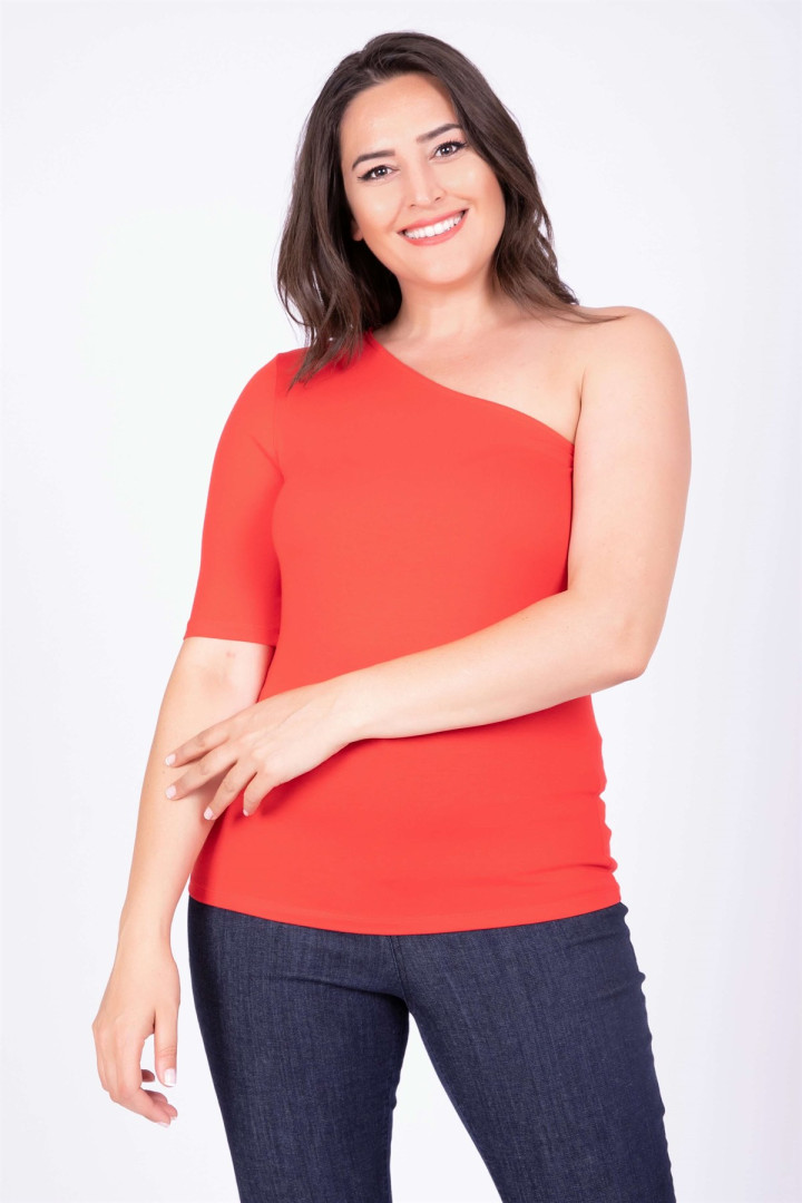 

Футболка женская My Line Moda 611 красная 2XL, Красный, 611