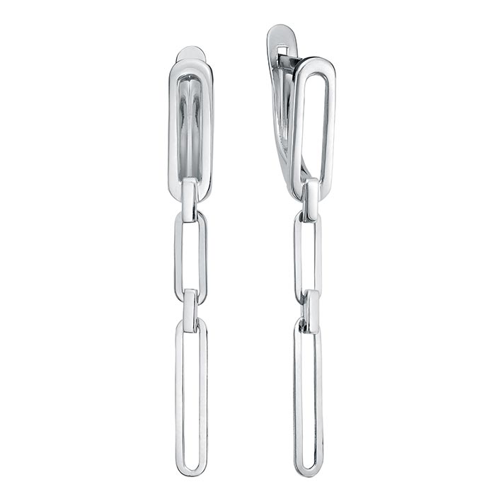 

Серьги из белого золота Delta B2204602-d, B2204602-d