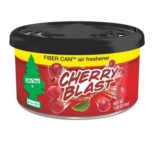 фото Ароматизатор в баночке fiber can вишня (cherry blast) ufc-17811-24 little trees ufc1781124