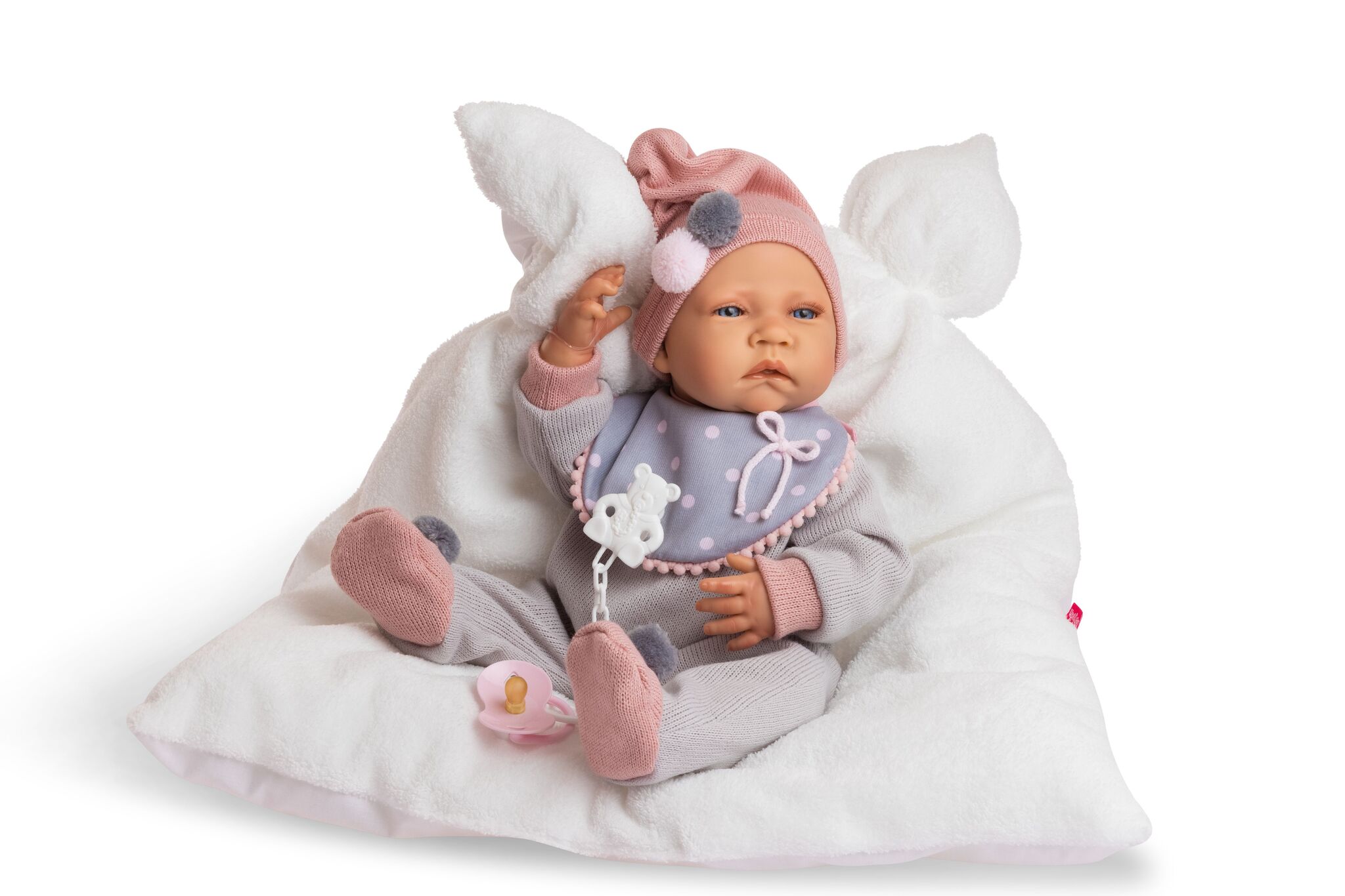 Кукла BERJUAN виниловая 45см Newborn 8108