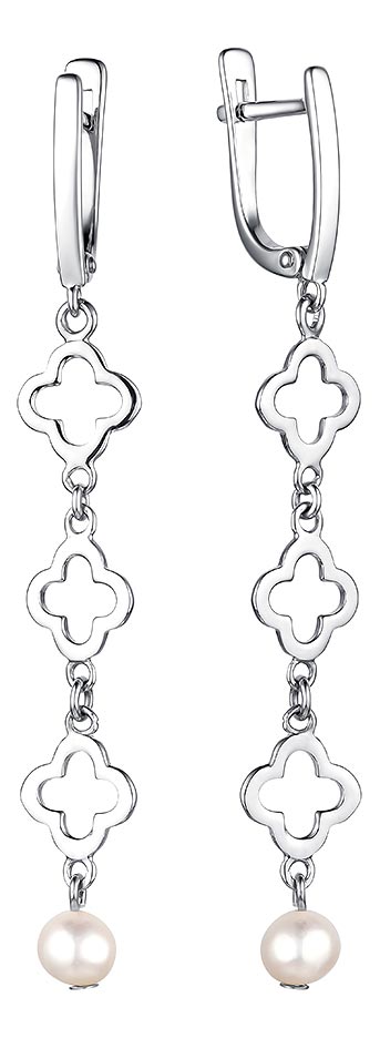 

Серьги из серебра с жемчугом Dewi 901022047-dv, 901022047-dv