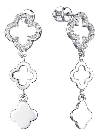

Серьги из серебра Dewi 901062038-dv, 901062038-dv