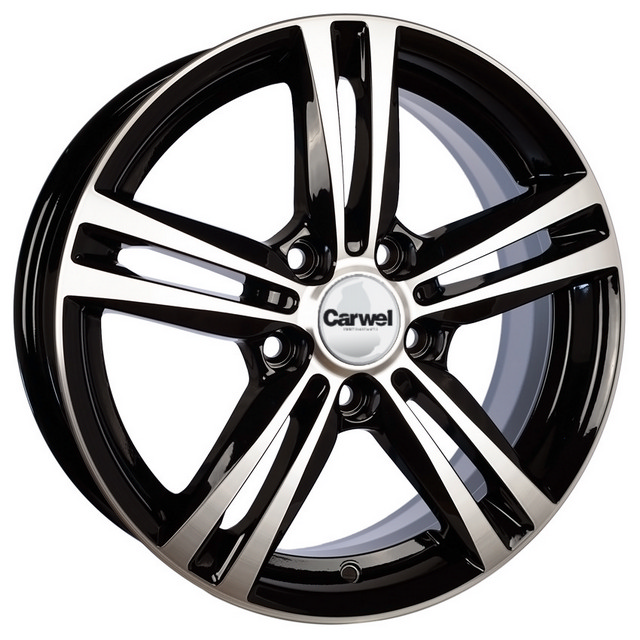 

Колесный диск Carwel Амут 217 (AB) 6xR16 ET43 5*112 D57.1, Черный