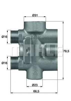 

Термостат Аudi Q7 06- R8 07- Mahle/Knecht to975