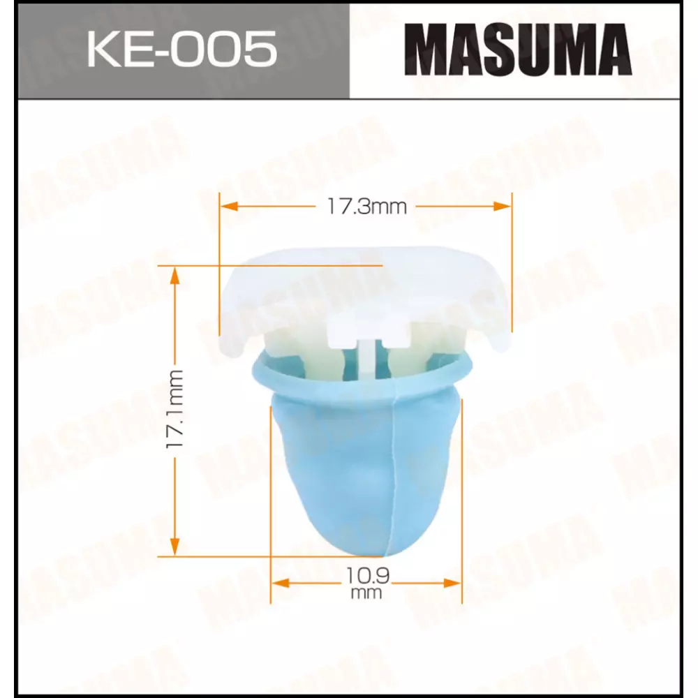 

Клипса крепежная passat пасат MASUMA KE-005, KE-005