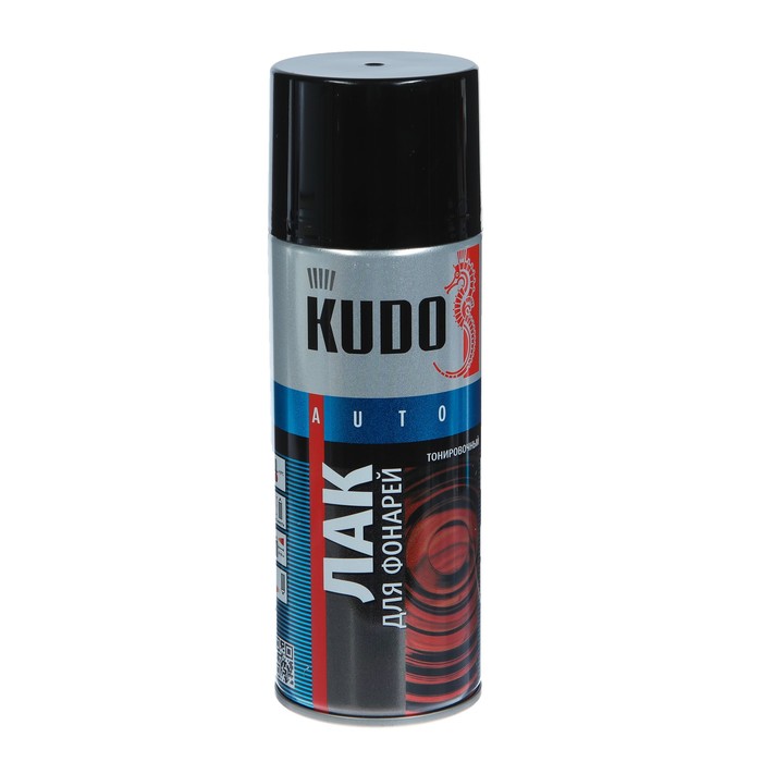 

Лак для тонировки фар Kudo чёрный, акриловый, аэрозоль, 520 мл KU-9021, Черный