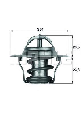 Тх 14 87D_Термостат Аudi А4/А6, Vw Gоlf 95> Mahle/Knecht tx1487d